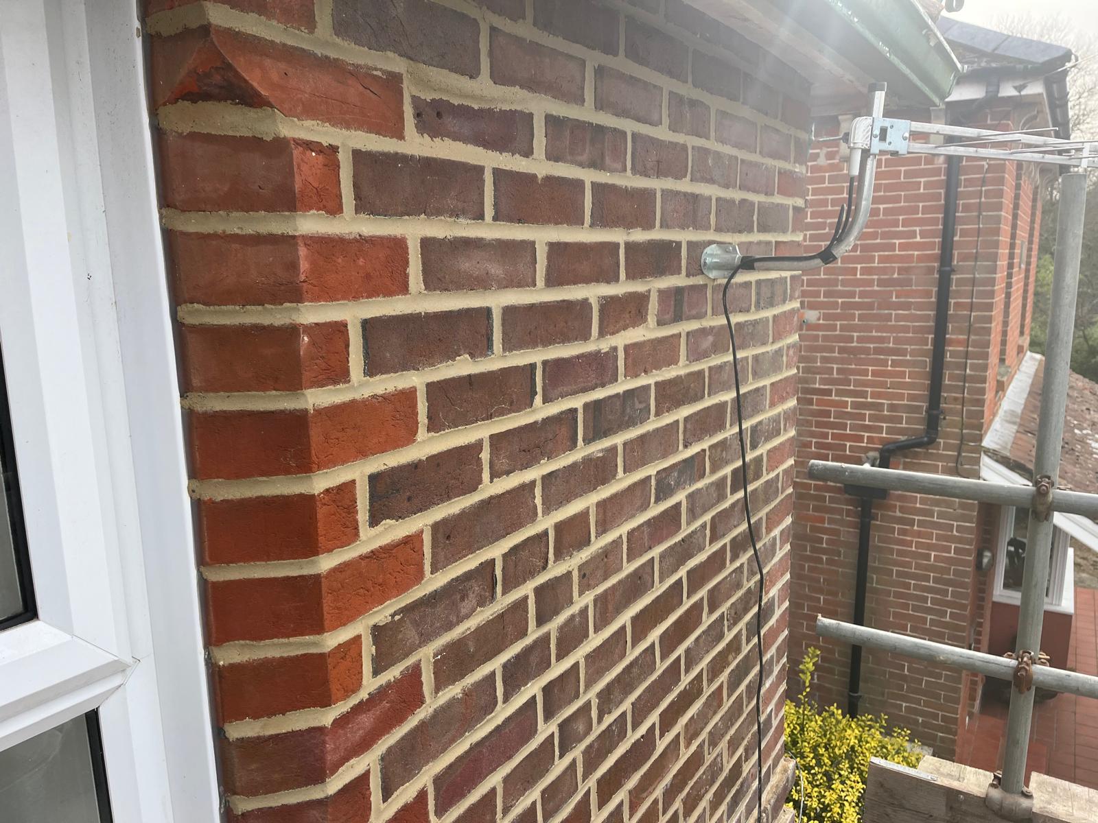 Professional brick repointing work - Slide 2
